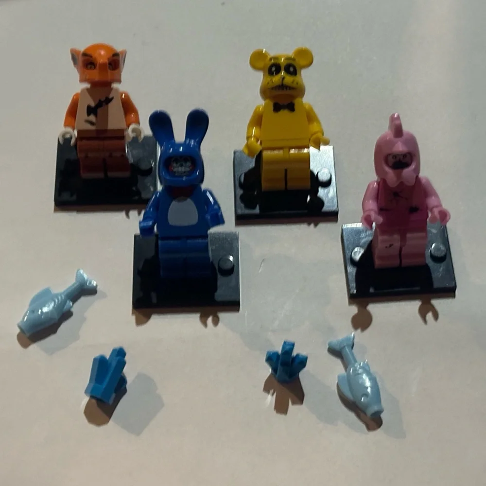 FNAF Lego Compatible Action Figures BRAND NEW Minifigure Horro Pack - Picture 2 of 7